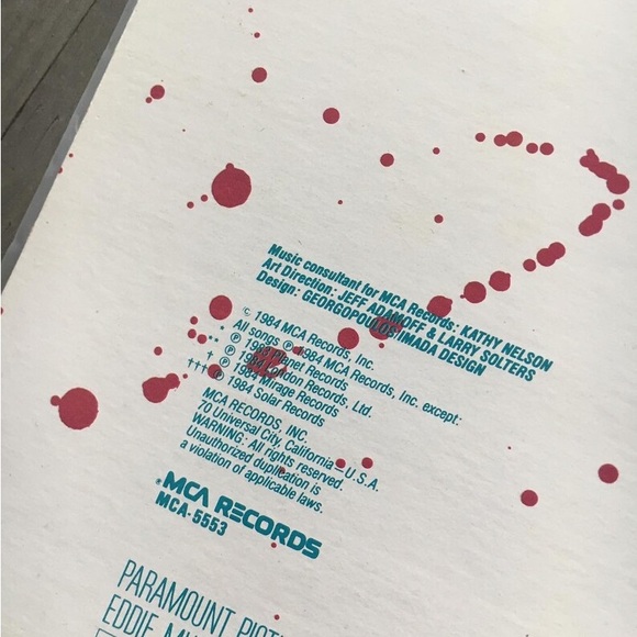 1984 Beverly Hills Cops vinyl record - Picture 4 of 4